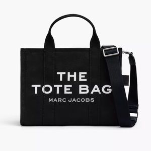 Marc Jacobs medium tote bag in black with shoulder strap